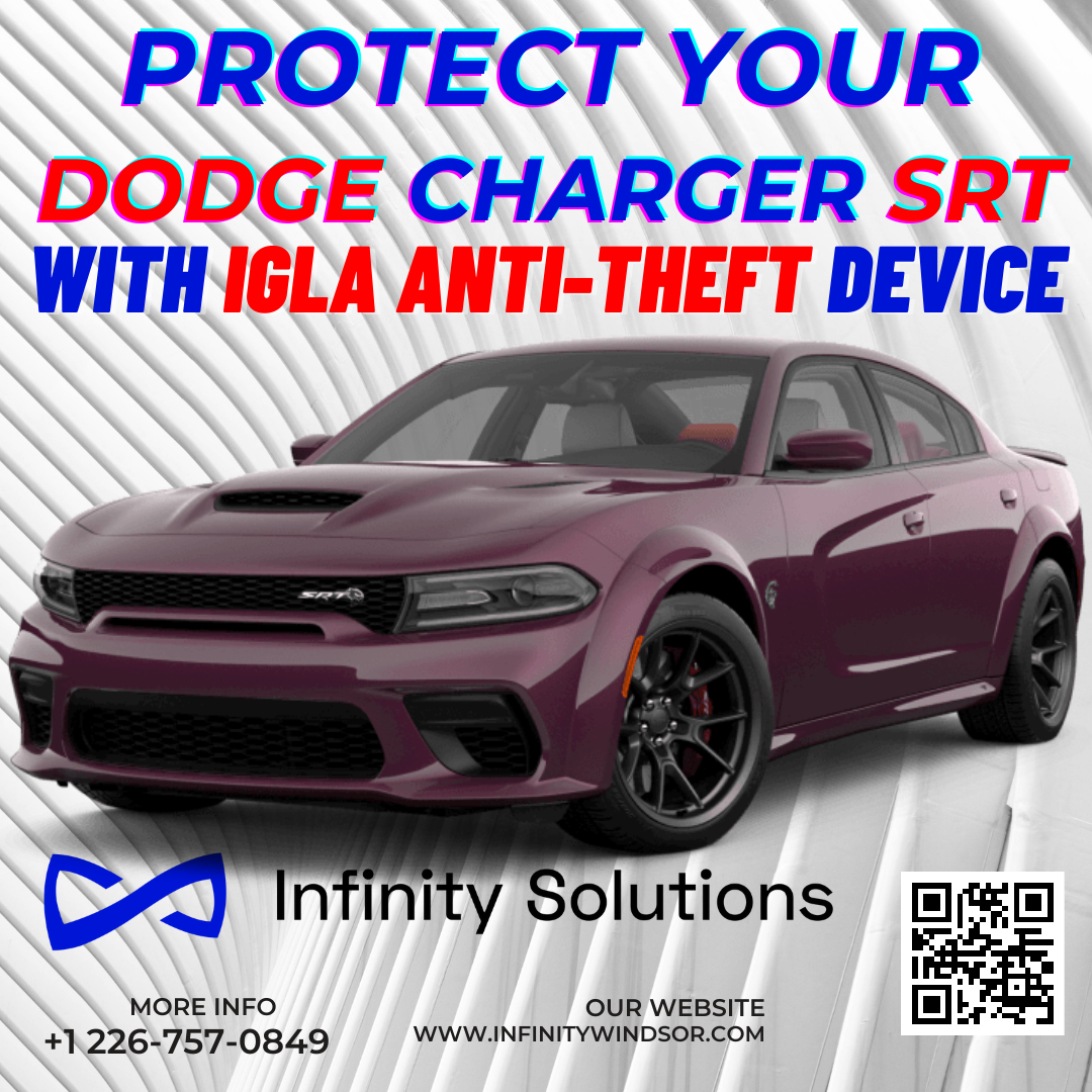 Author Alarm IGLA Digital Anti-Theft System with 2 Key Fobs for Dodge Charger / Charger SRT