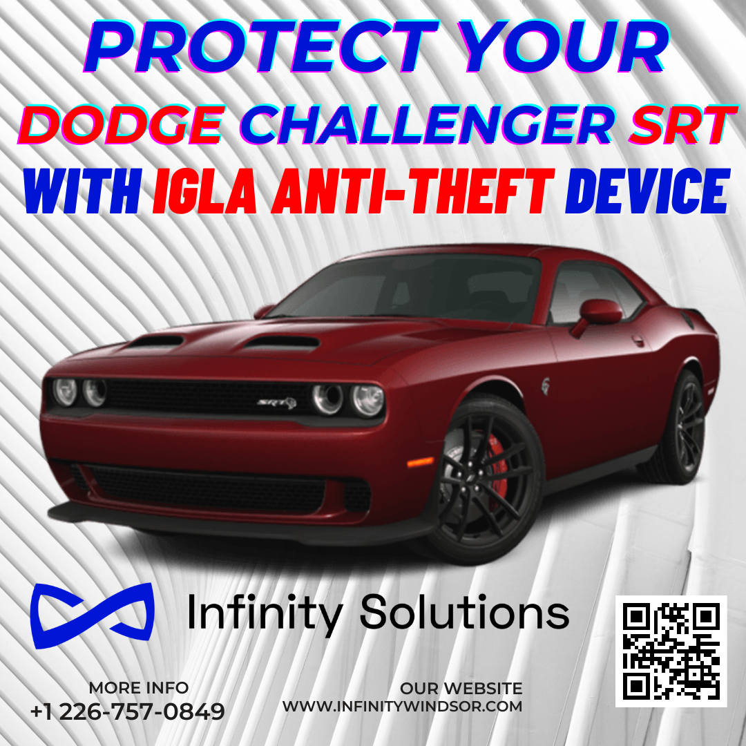 Author Alarm IGLA Digital Anti-Theft System with 2 Key Fobs for Challenger / Challenger SRT