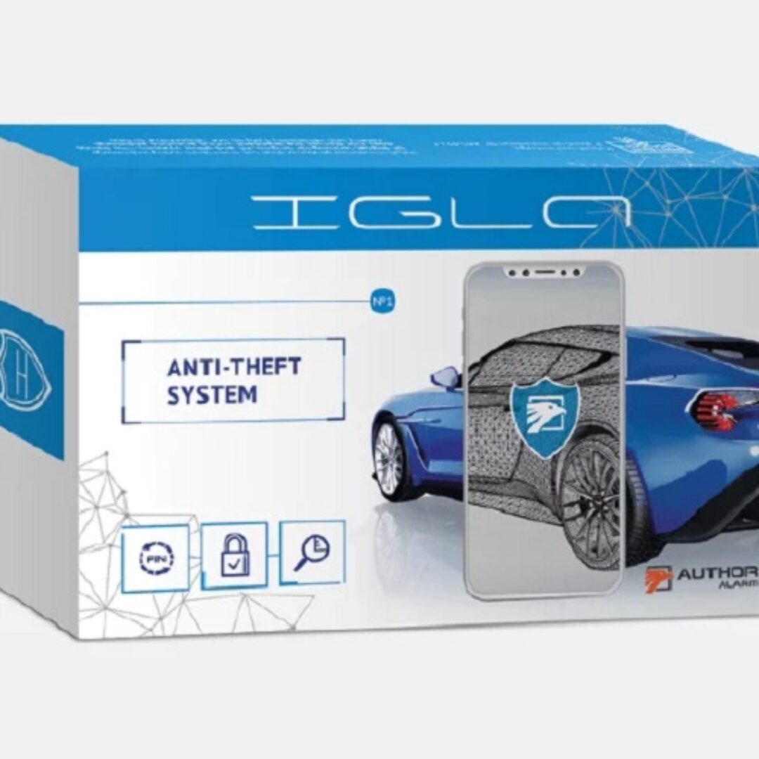 Author Alarm IGLA Digital Anti-Theft System with 2 Key Fobs